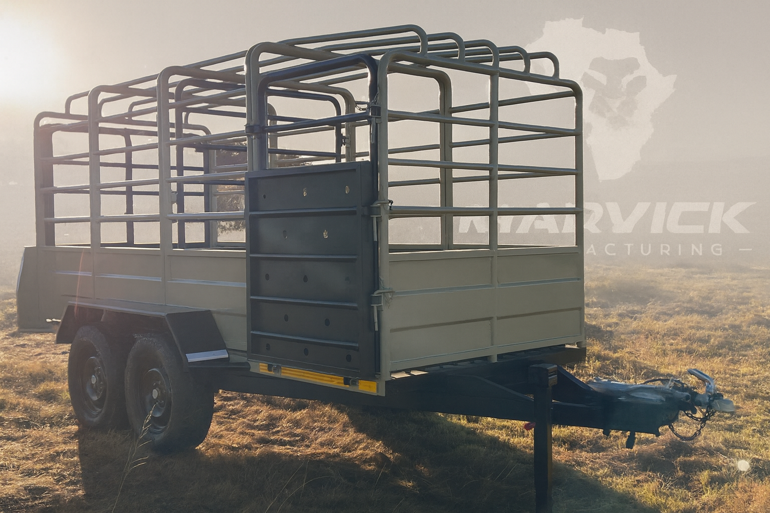 A COVER IMAGE 4.2M CATTLE TRAILER